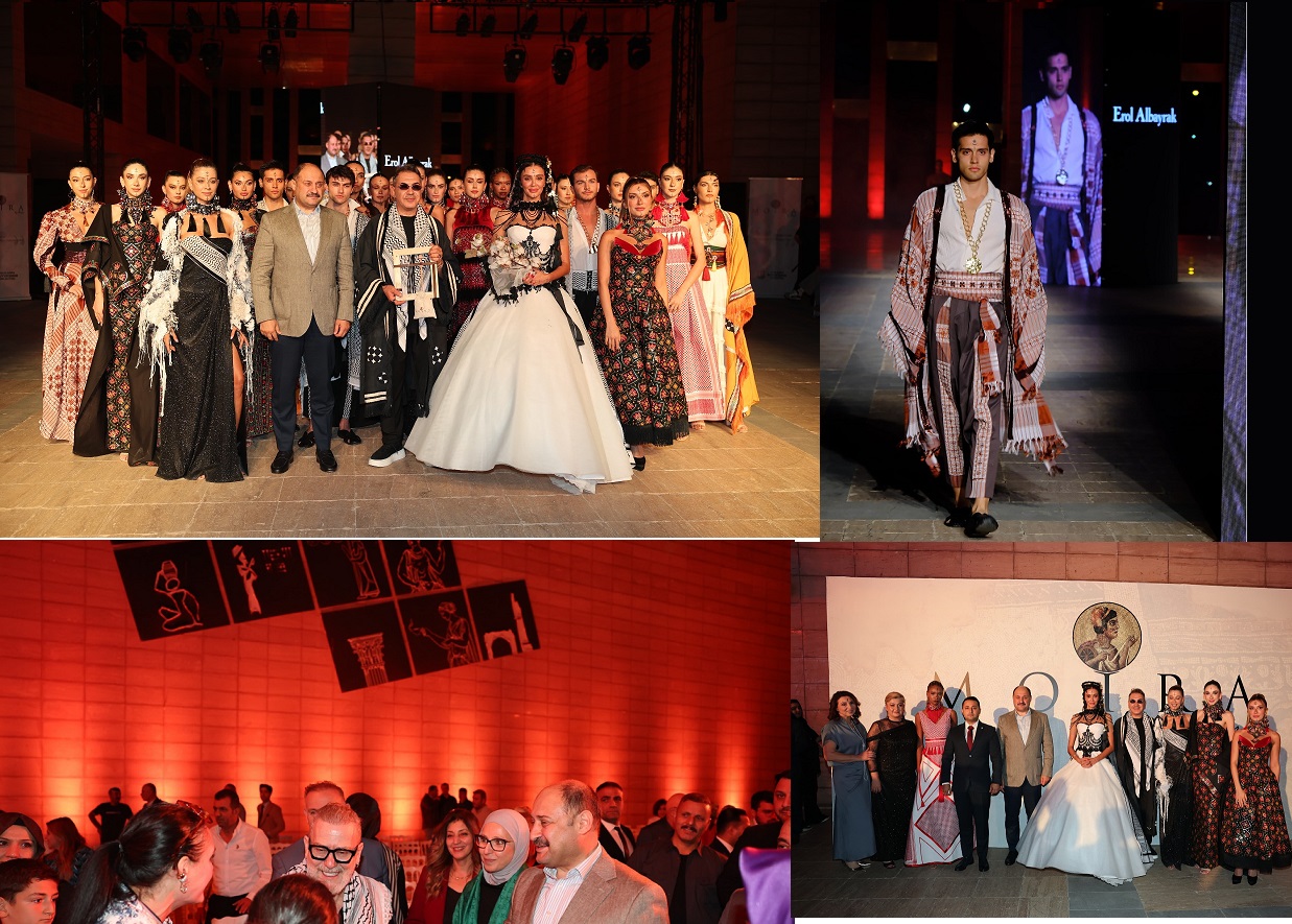 MOİRA BY URFA" GÖZ KAMAŞTIRDI  ŞANLIURFA'NIN KÜLTÜREL MİRASI MODA İLE BULUŞTU