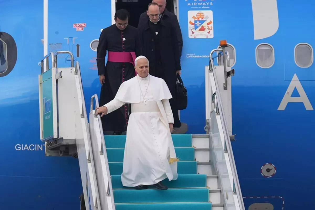 PAPA 14. LEO TÜRKİYE’YE GELDİ! ANKARA’DA RESMİ KARŞILAMA