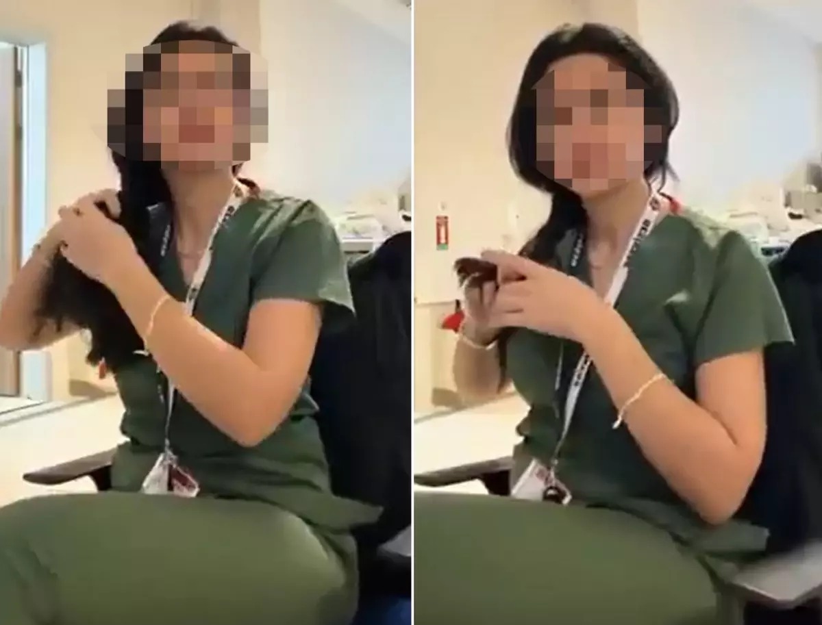 “SAÇ ÖRME” PAYLAŞIMI SORUŞTURMAYA DÖNÜŞTÜ: HEMŞİRE GÖZALTINA ALINDI