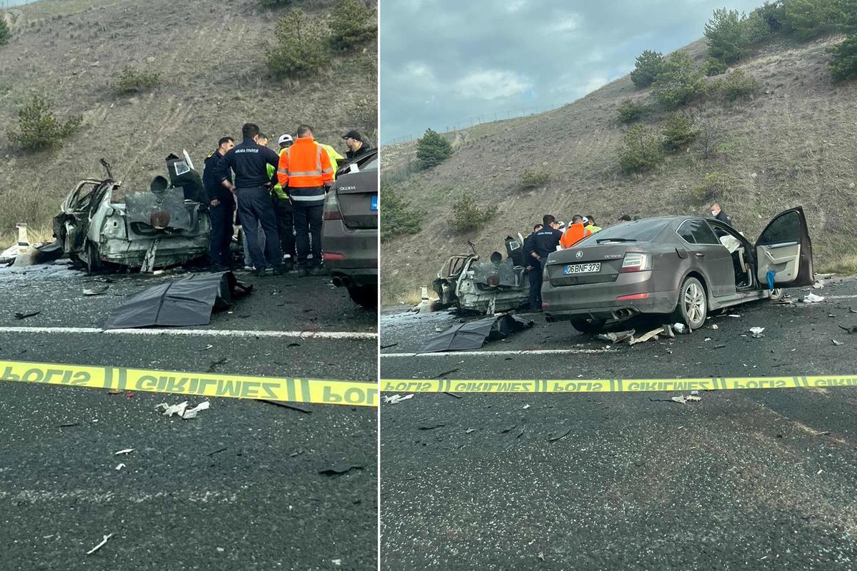 ANKARA’DA FECİ KAZA: 5 KİŞİ HAYATINI KAYBETTİ