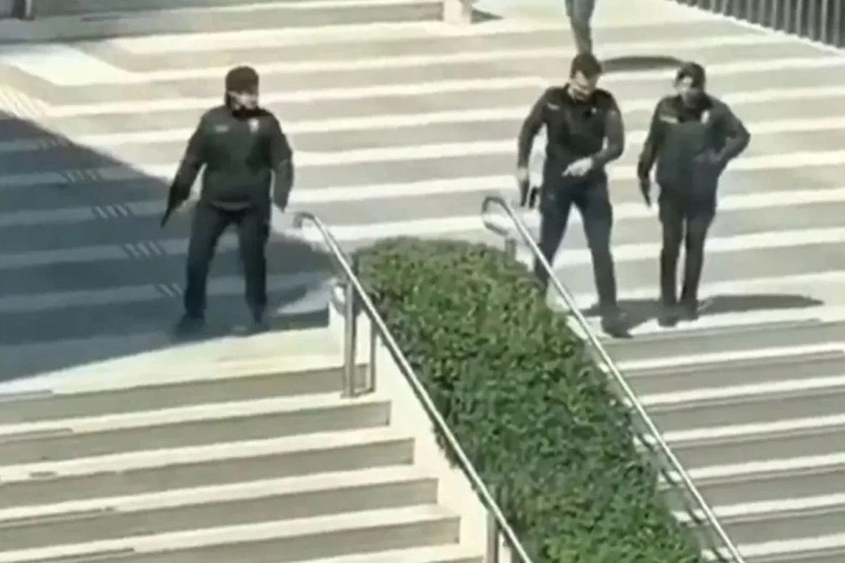 KONSOLONSLUK ÖNÜNDEKİ GÖRÜNTÜLER SONRASI 8 KİŞİ GÖZALTINDA