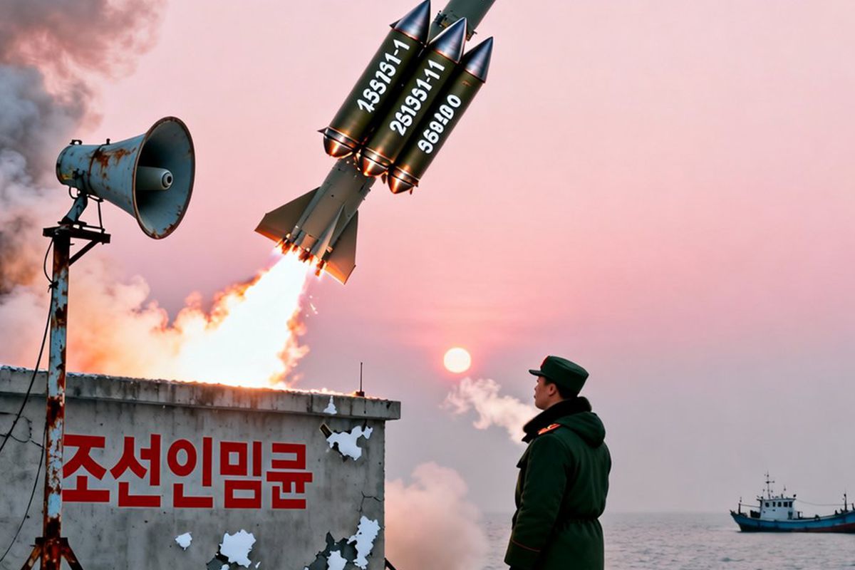 KUZEY KORE’DEN YENİ FÜZE TESTİ! ETKİ GÜCÜ DİKKAT ÇEKTİ