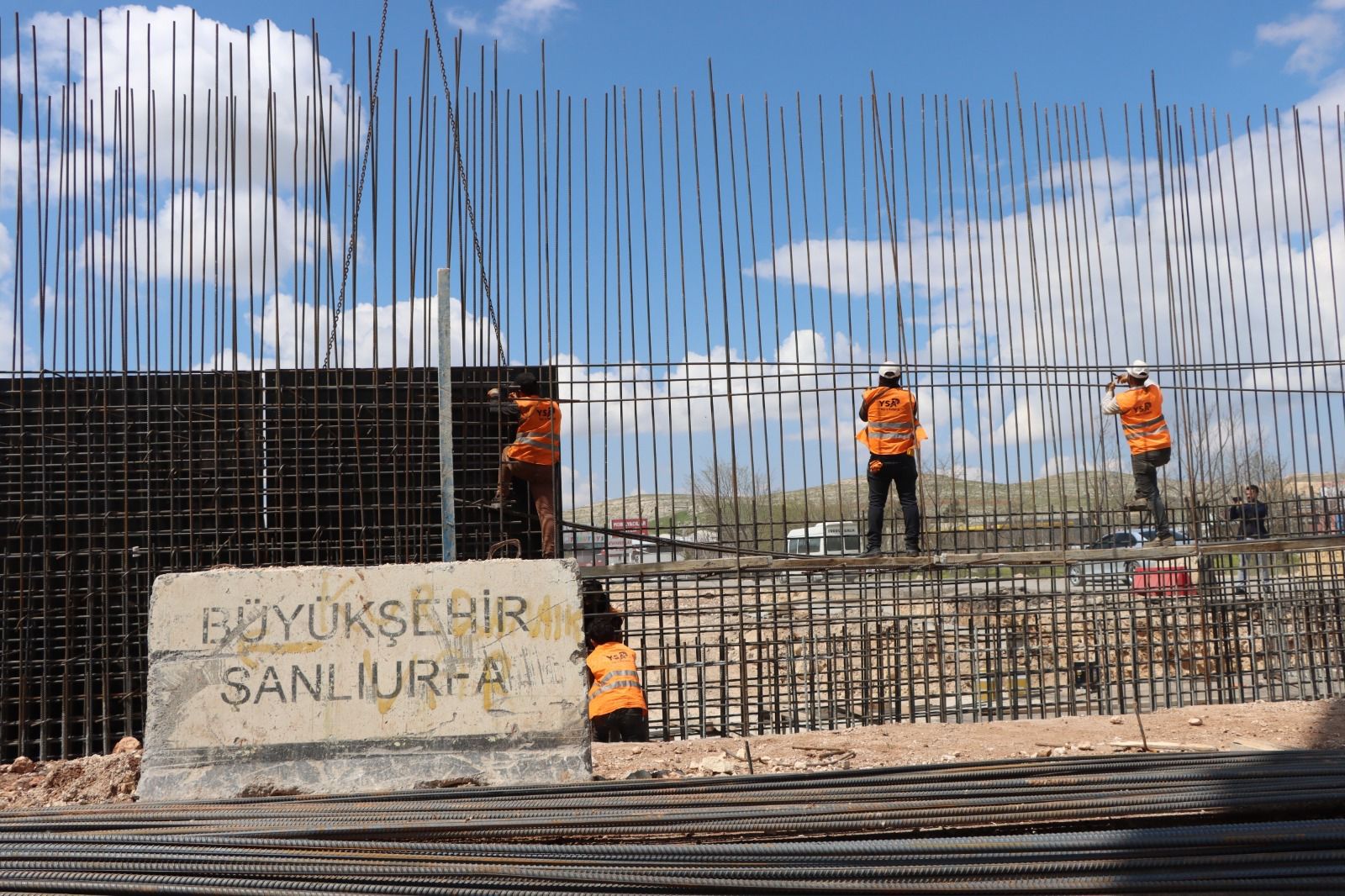 Evren Sanayi Sitesi’nde Katlı Köprülü Kavşak Projesi Hızla İlerliyor