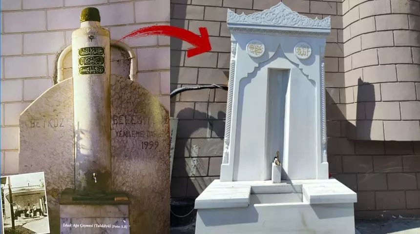 285 Yıllık Tarihe Müdahale: İshak Ağa Çeşmesi “Restorasyon” Adı Altında Yok Edildi