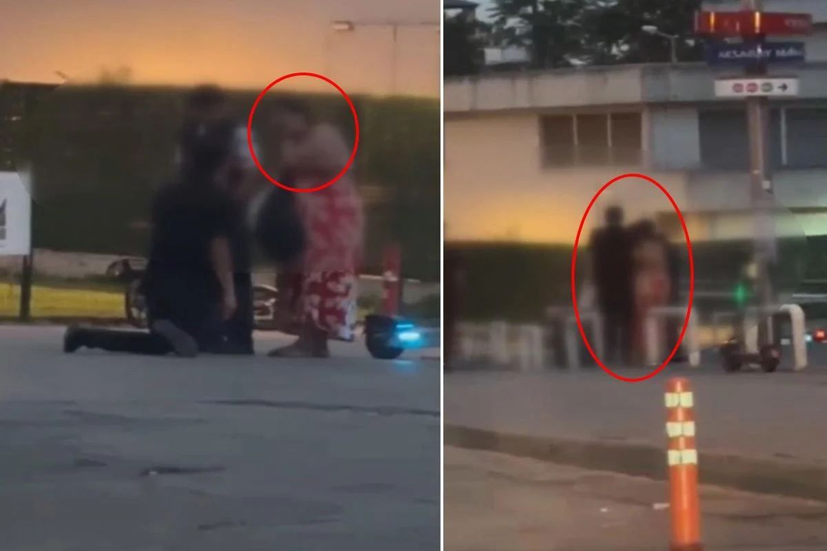 İSTANBUL'DA DEHŞET ANLARI! KADINI SOKAK ORTASINDA TACİZ EDİP ZORLA GÖTÜRMEYE ÇALIŞTILAR