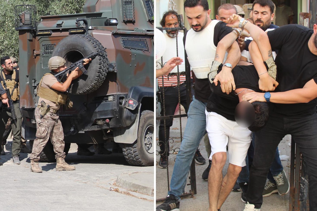 ŞEHRİN GÖBEĞİNDE POLİSE EL BOMBASIYLA KARŞILIK VERDİ! NEFES KESEN OPERASYON KAMERADA