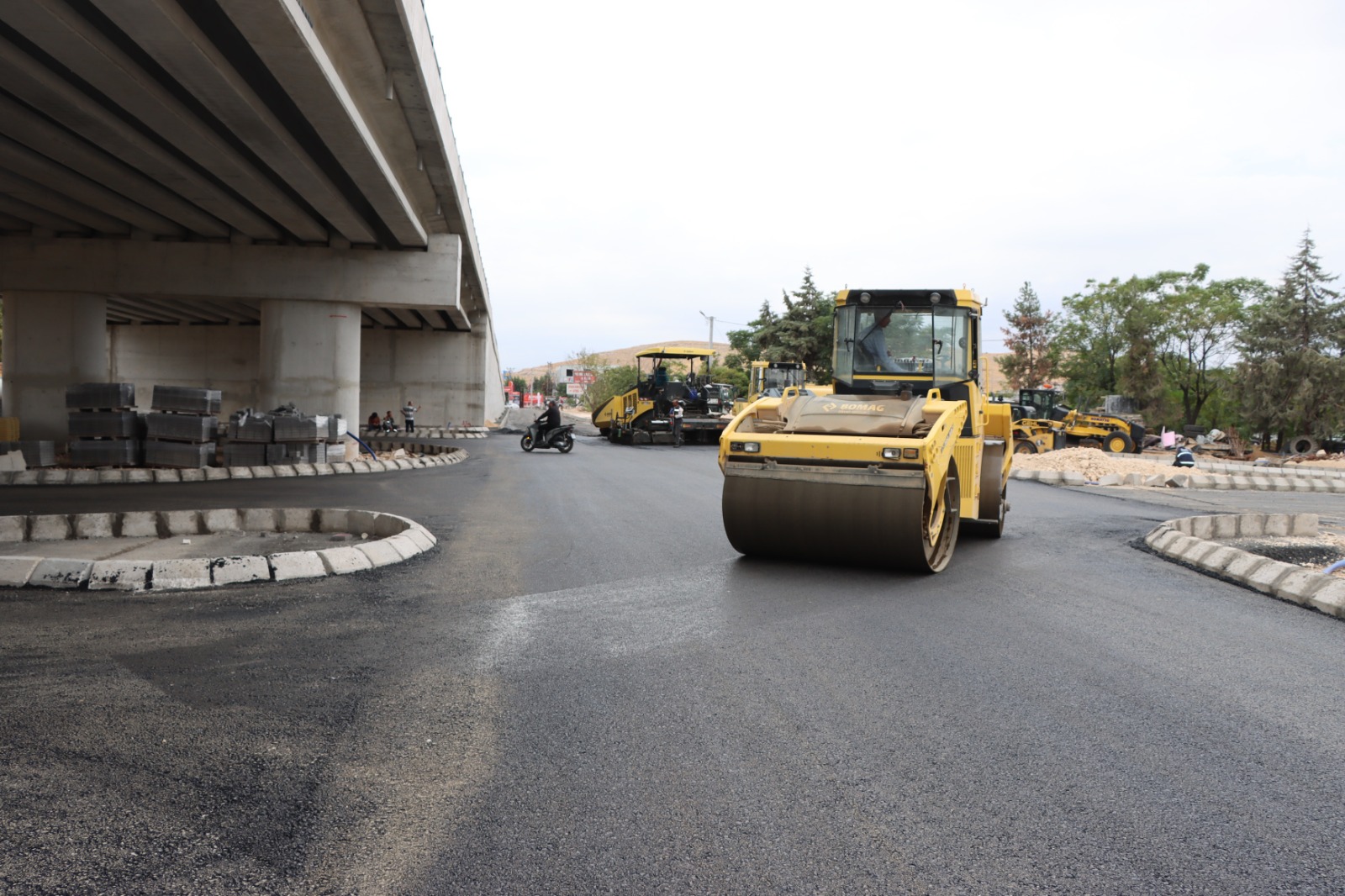 EVREN SANAYİ SİTESİ’NDE ULAŞIMI RAHATLATACAK ÇALIŞMADA YENİ AŞAMA