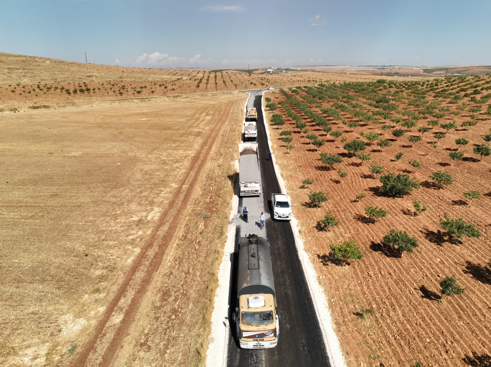 KARAKÖPRÜ KIRSALINDA 2,2 KİLOMETRELİK YOL ASFALTLANDI