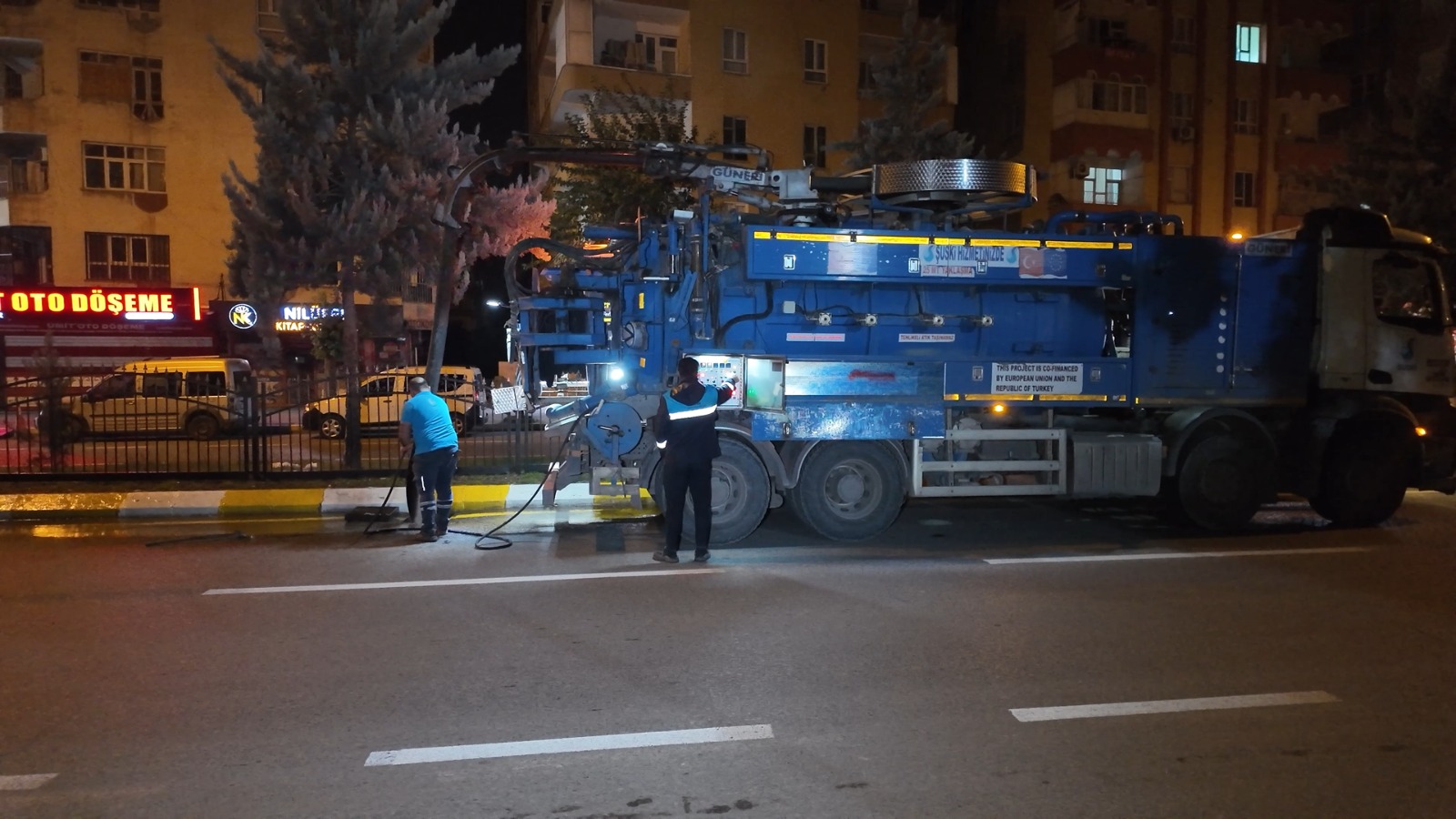 ŞUSKİ’DEN KIŞ ÖNCESİ ALTYAPI SEFERBERLİĞİ! EKİPLER GECE BOYUNCA SAHADA