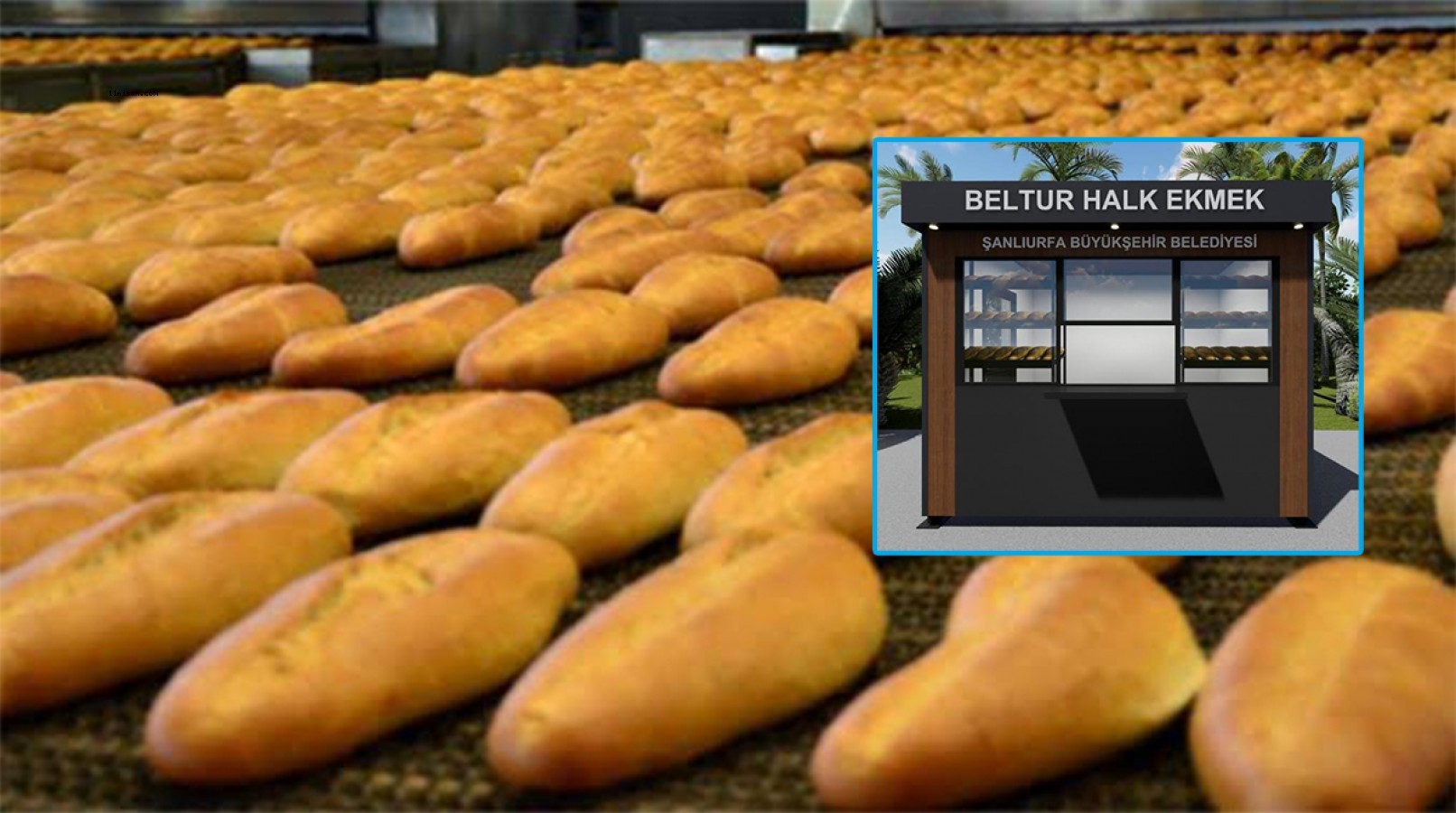 Urfa’da halk ekmek fabrikasında sona yaklaşıldı;