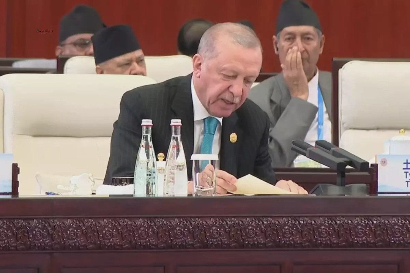 CUMHURBAŞKANI ERDOĞAN’DAN ŞİÖ ZİRVESİNDE DÜNYAYA GAZZE ÇAĞRISI