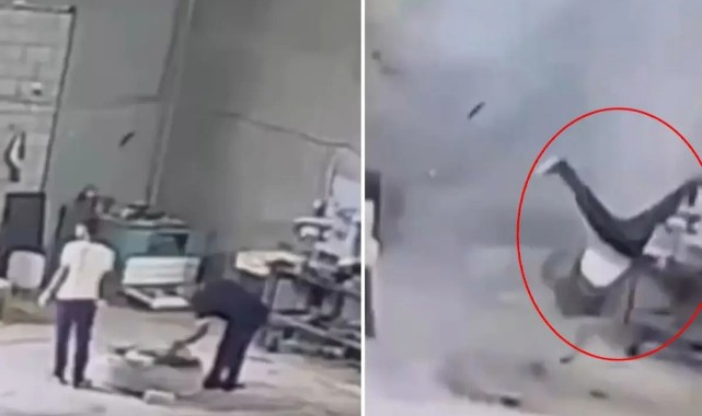 "ÖLÜMÜN DE HAYIRLISI" DEDİRTEN OLAY! KAMERA DEHŞET ANLARINI BÖYLE KAYDETTİ