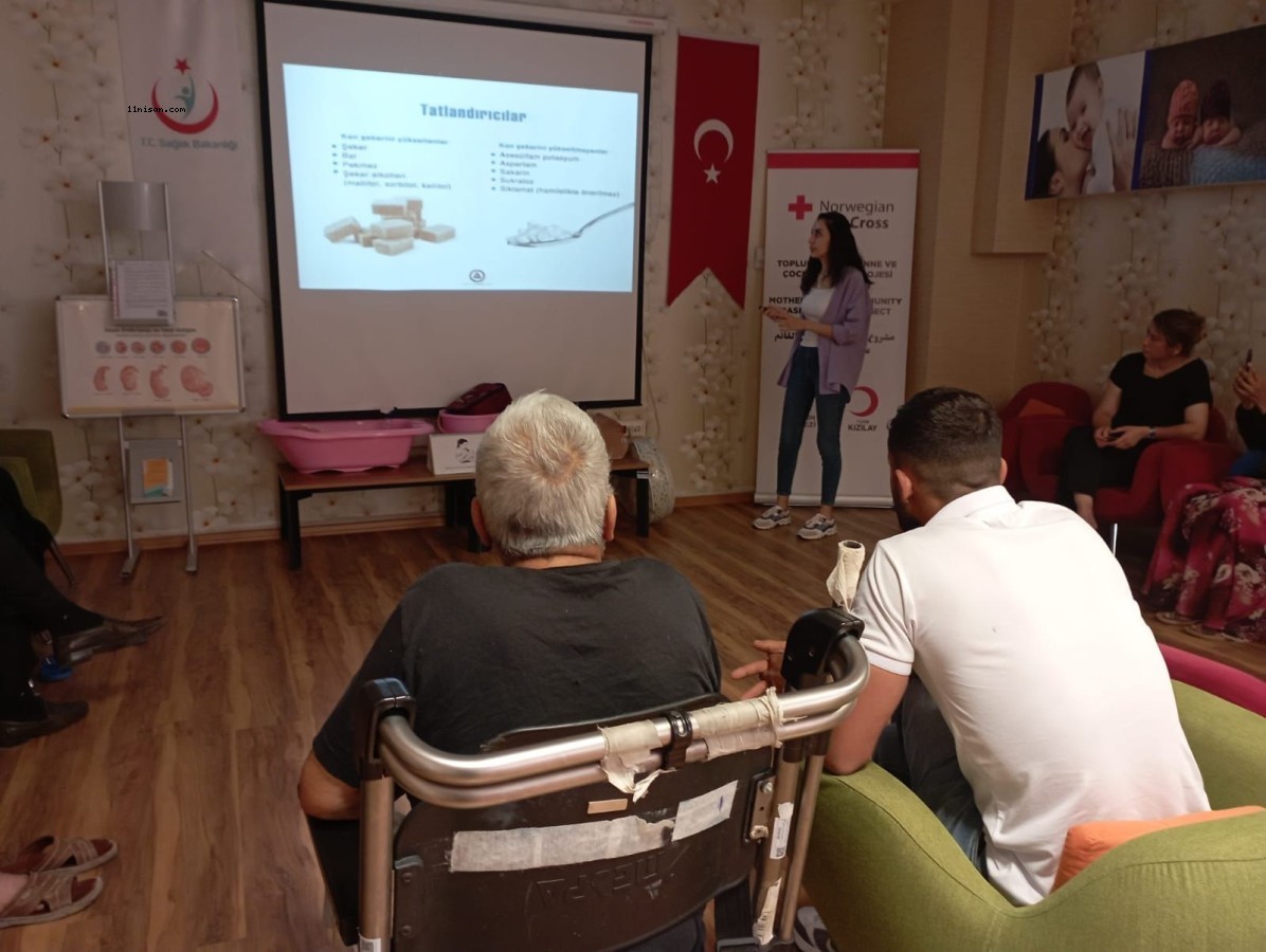 Urfa’da diyabet hastalarına eğitim veriliyor;