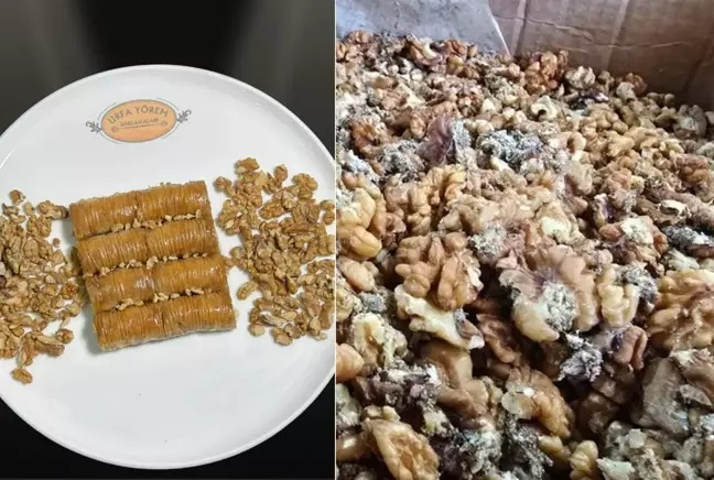ÜNLÜ BAKLAVACININ KURTLU CEVİZ SKANDALI BÜYÜYOR! ÖNCE REDETİLER SONRA BAMBAŞKA KONUŞTULAR;