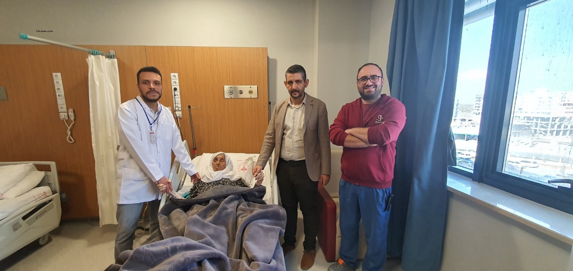 Urfa’da 105 yaşındaki hasta ameliyatla sağlığına kavuştu