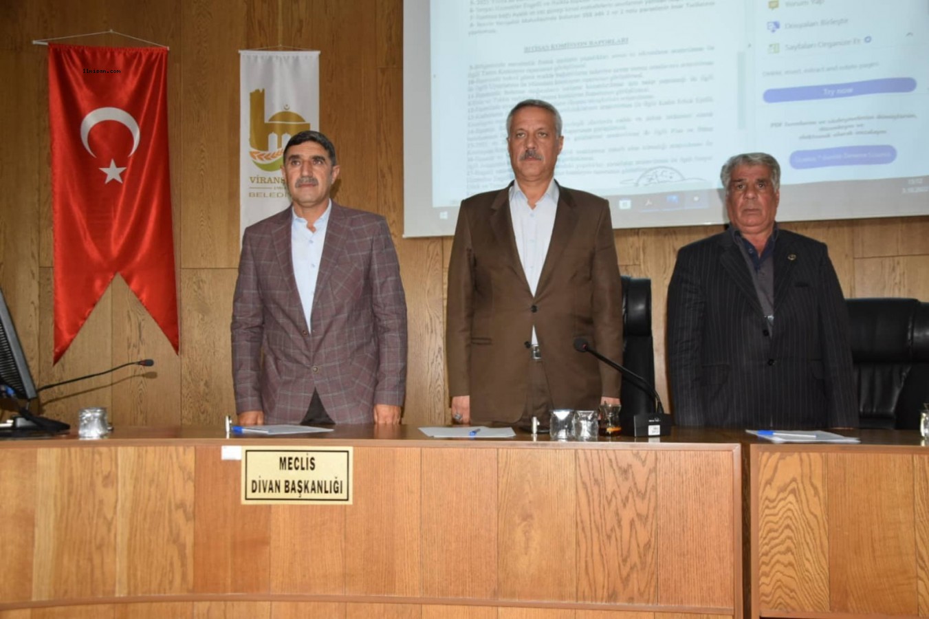 Viranşehir Belediyesinde ekim ayı olağan meclis toplantısı yapıldı;