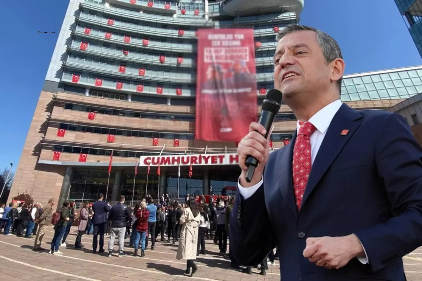 3 BAŞKANIN GÖZALTINA ALINMASI SONRASI ÖZGÜR ÖZEL'DEN İLK HAMLE;