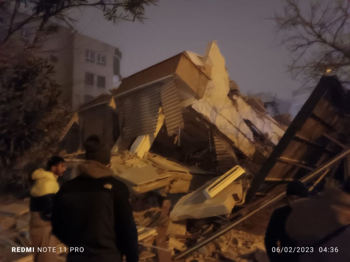 Şanlıurfa'da büyük deprem: Çok sayıda bina yıkıldı;