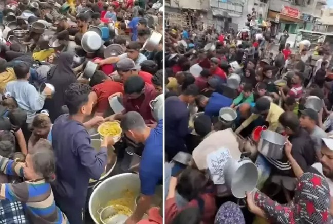 DÜNYA HALA UYUYOR! İNSANLIK ADINA UTANÇ VERİCİ GÖRÜNTÜLER;