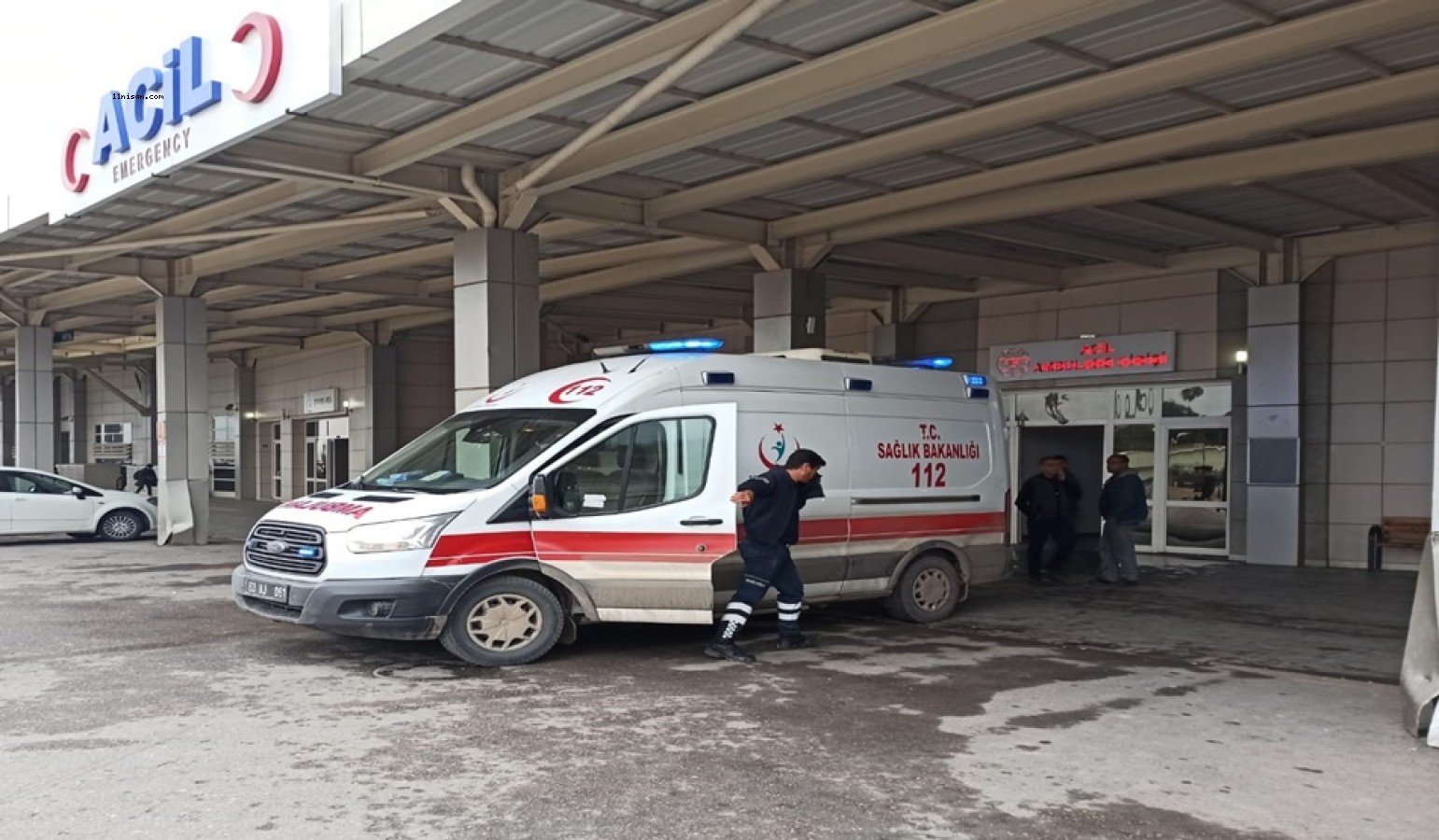 Şanlıurfa’da belediye personelleri kaza yaptı;