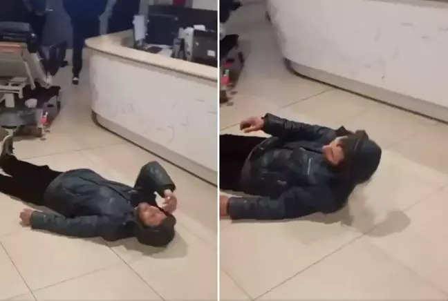 Devlet hastanesinde kaydedilen görüntü tartışma yarattı
