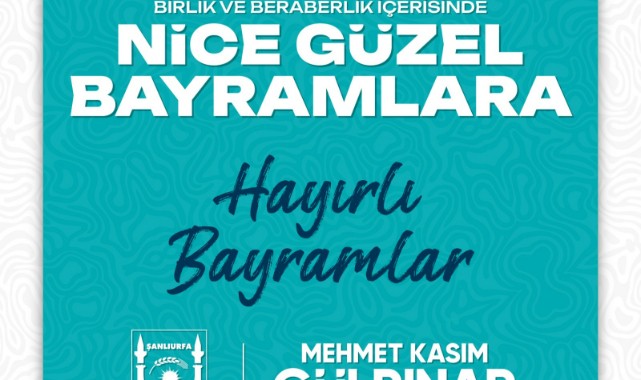 BAŞKAN GÜLPINAR’DAN KURBAN BAYRAMI MESAJI