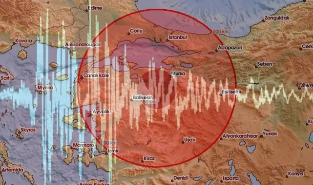 GÜNLERDİR SALANAN KÜYAHYA'DA KORKUTAN DEPREM