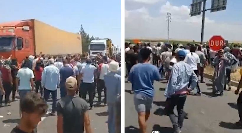 Viranşehir'de çiftçilerin elektrik protestosunda 20 gözaltı;