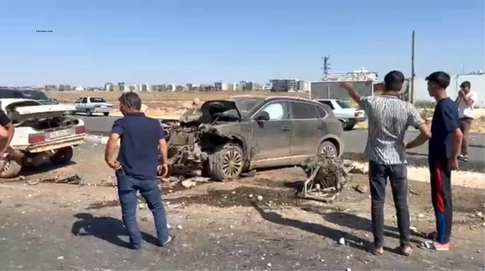 VİRANŞEHİR'DE TRAFİK KAZASI: 1 ÇOCUK HAYATINI KAYBETTİ;