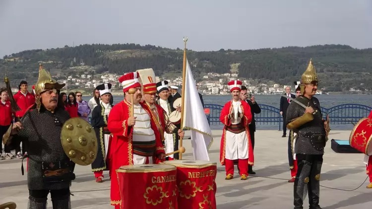 Çanakkale Deniz Zaferi'nin 110'uncu yıl dönümü etkinlikleri başladı;