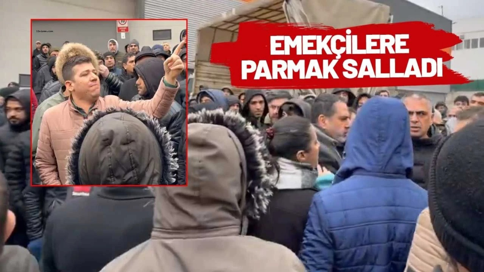 Gaziantep’te Canan Tekstil işçileri direniyor! İçeride işveren, dışarıda polis...;