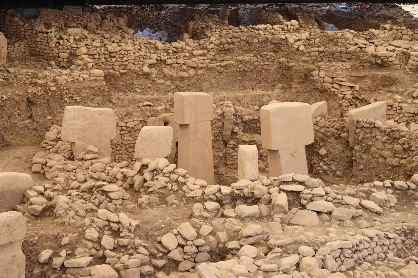 GÖBEKLİTEPE'DE ZİYARETÇİ YOĞUNLUĞU;