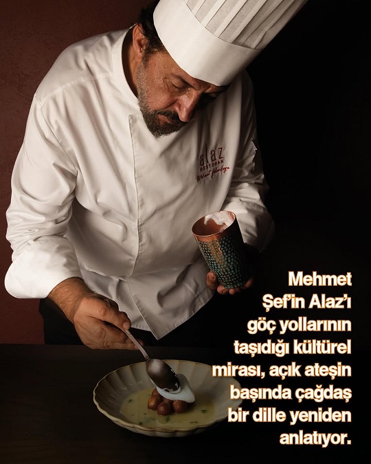 MEHMET ŞEF'TEN ANKARA'YA CESUR BİR MUTFAK YOLCULUĞU: ALAZ;