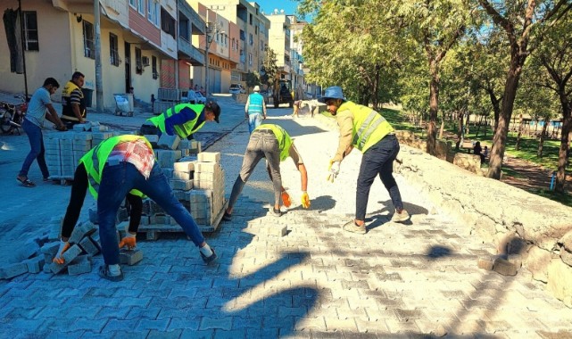 Eyyübiye Yolları İçin Kalıcı Çözümler Uygulanıyor