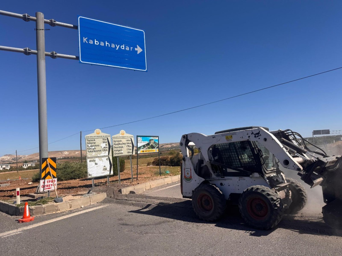 ŞANLIURFA-DİYARBAKIR YOLU KABAHAYDAR KAVŞAĞINA SİNYALİZASYON SİSTEMİ KURULDU;