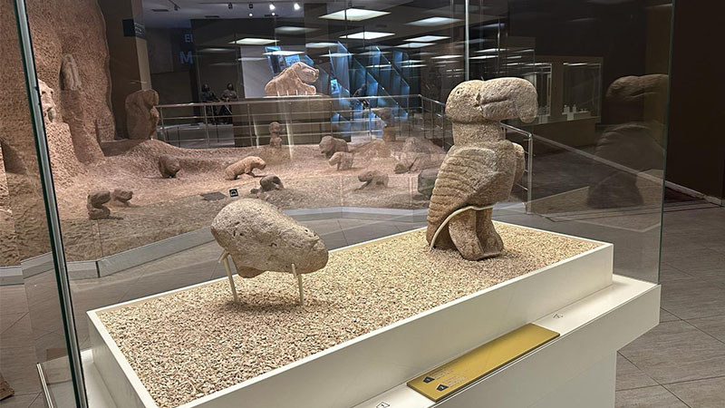Şanlıurfa Arkeoloji Müzesi yeniden ziyaretçilere açıldı;