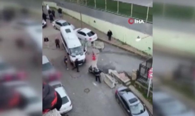 Kağıthane’de servis şoförünü kuzenine vurdurdu