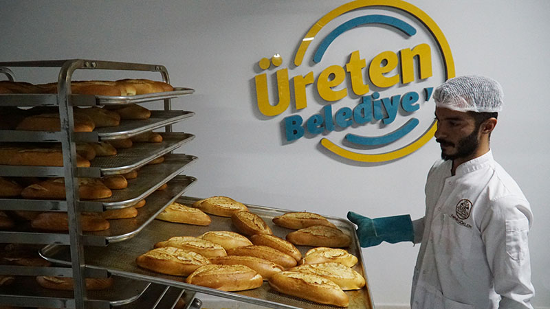 Haliliye Belediyesi ekmek üretim tesisi kurdu;
