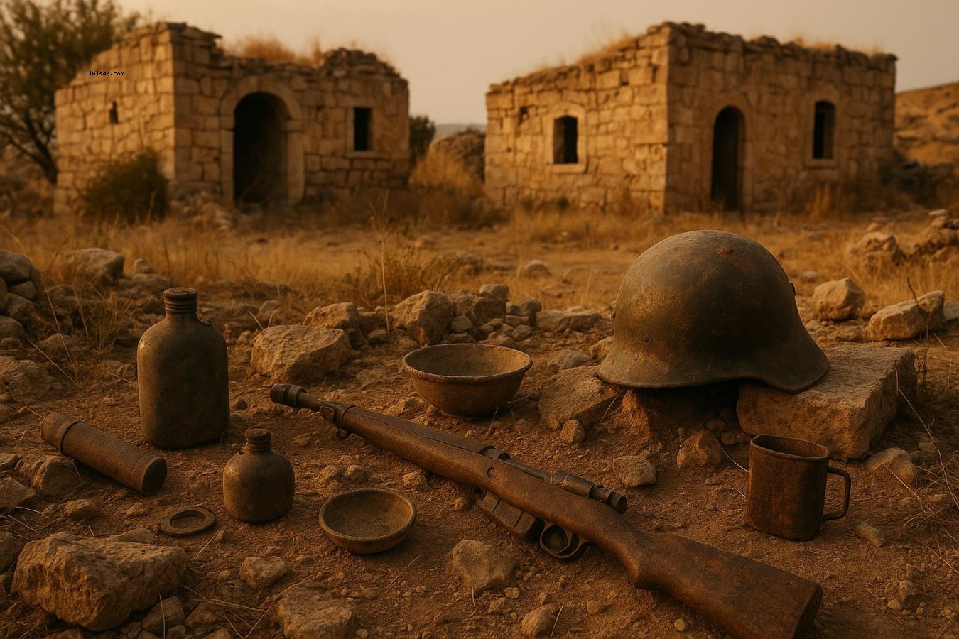 URFA'NIN SAVAŞIN İZLERİ: SAVAŞ SONRASI GERİYE KALAN 'KAYIP MİRAS' BULUNDU;