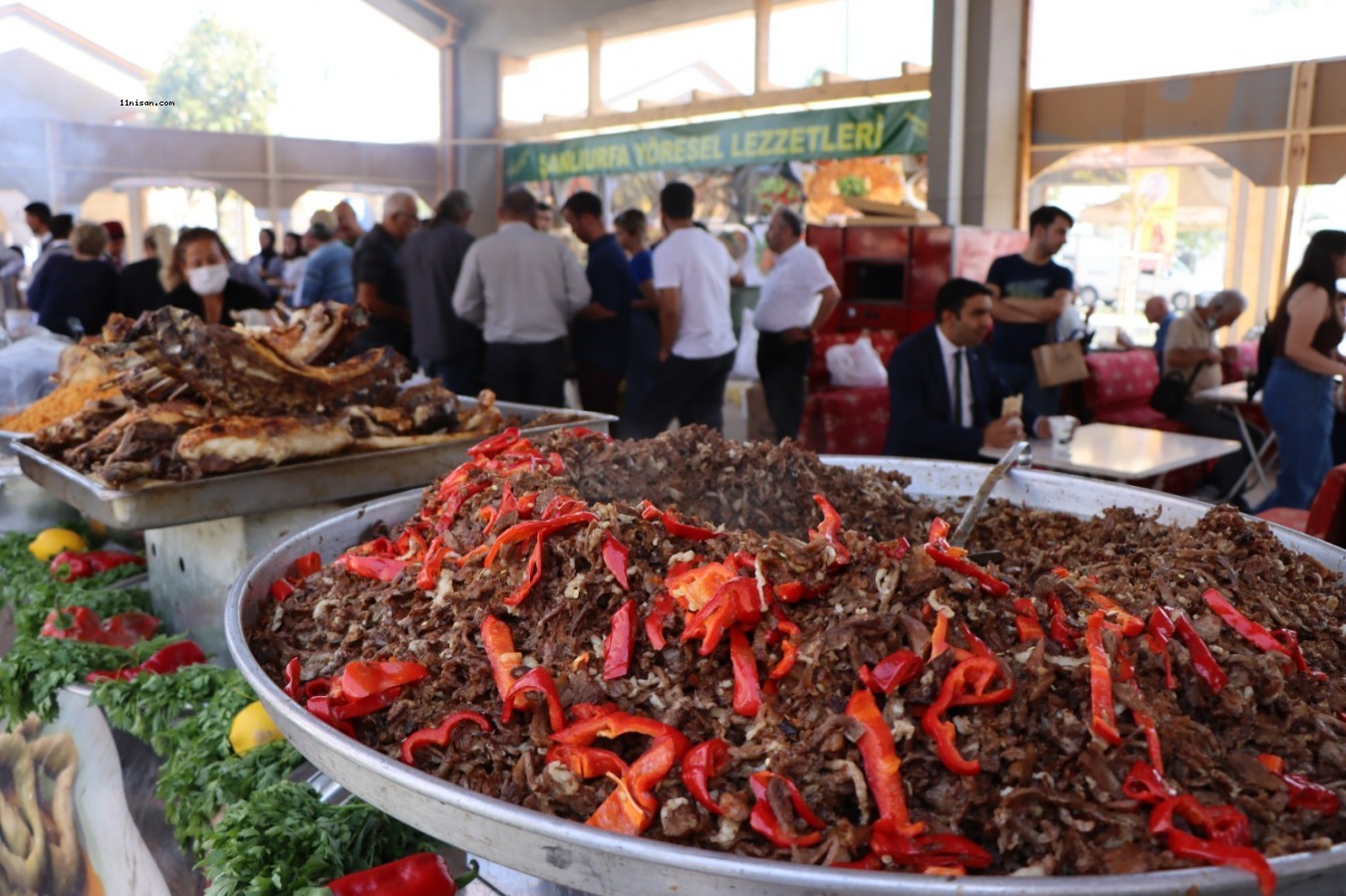 Ankara’da Urfa’nın yöresel yemekleri sergilendi;