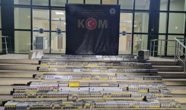Şanlıurfa’da Kaçakçılığa Büyük Darbe: Binlerce Kaçak Ürün Ele Geçirildi
