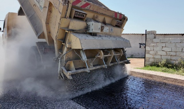 SURUÇ’TA 7 KİLOMETRELİK YOL SATHİ ASFALTLA YENİLENDİ