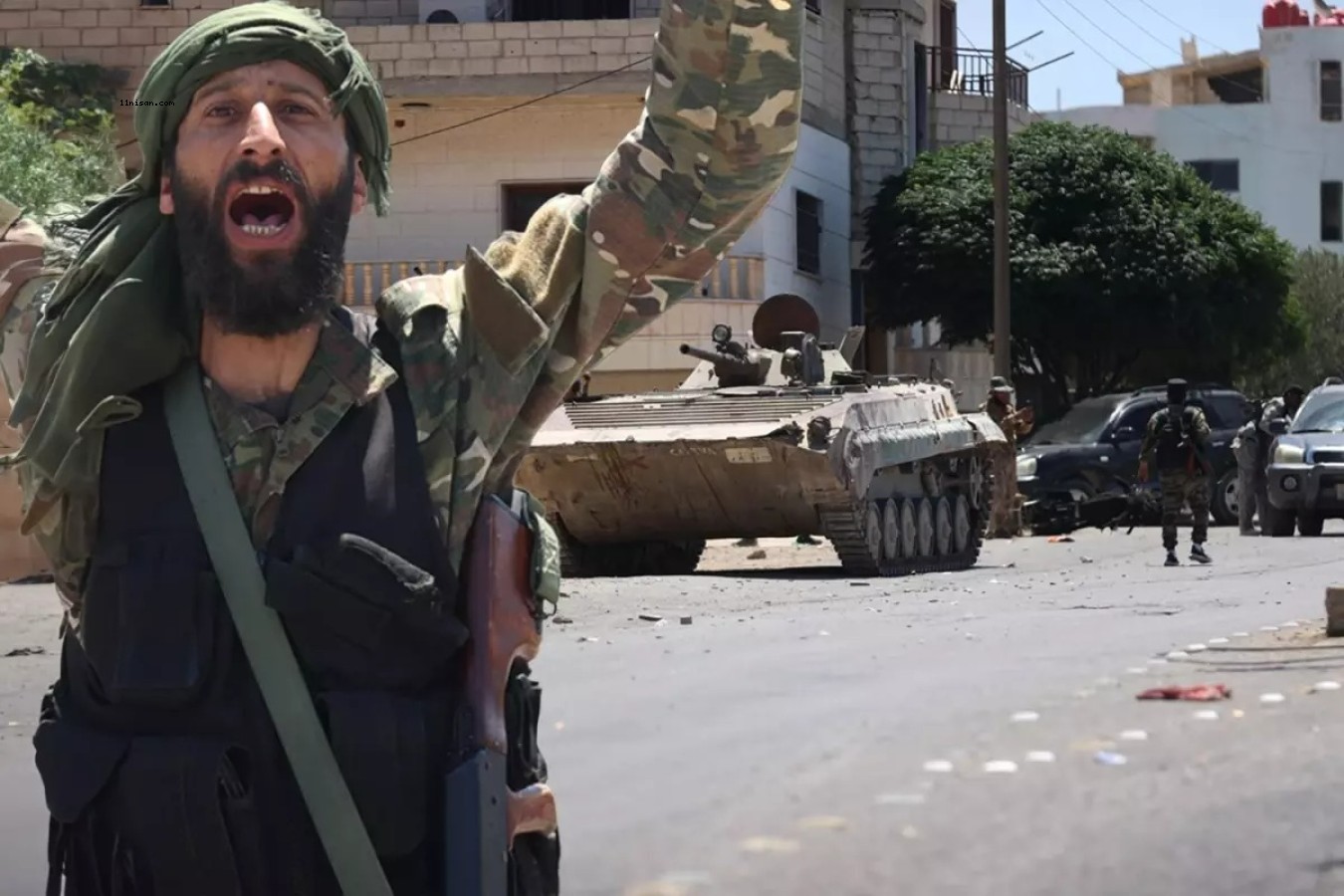 SURİYEDE AŞİRETLER YOLA ÇIKTI, ASKER DEVREYE GİRDİ;