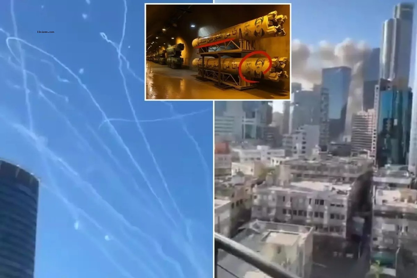 İran, Tel Aviv'i böyle vurdu! Füzelerdeki resim detayı dikkat çekti;