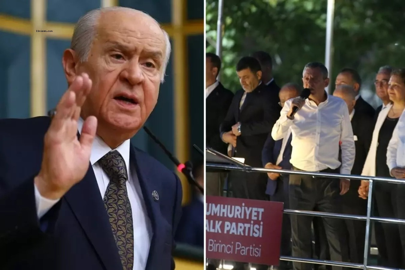 ÖZGÜR ÖZEL'İN SÖZLERİ BAHÇELİ'Yİ KÜPLERE BİNDİRDİ;