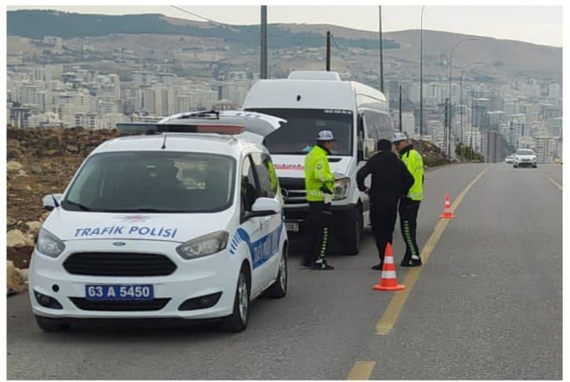 Urfa’da trafik ekiplerince binlerce sürücüye ceza kesildi