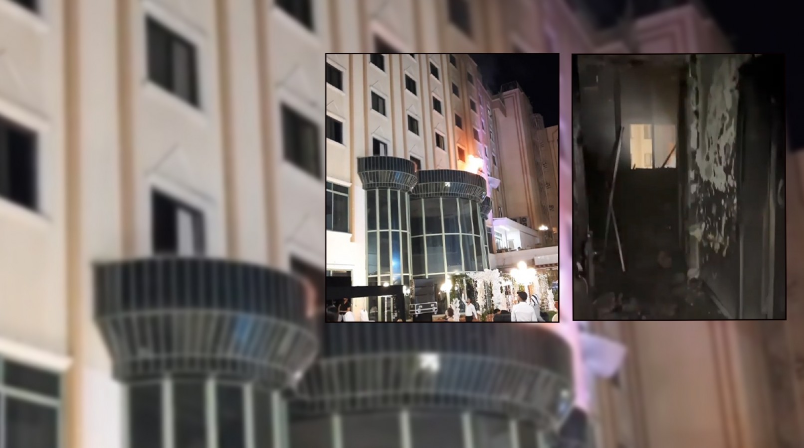 Urfa’da sanatçıların kaldığı oteldeki yangın!  Tuğba Özay: Şu an iyiyiz, güvendeyiz;