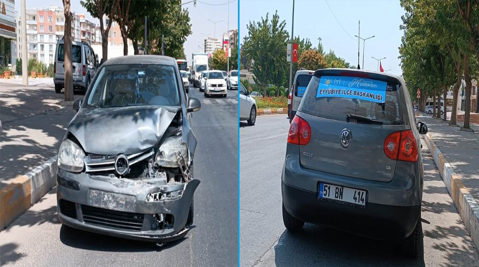 Meral Akşener’in Urfa konvoyunda trafik kazası;