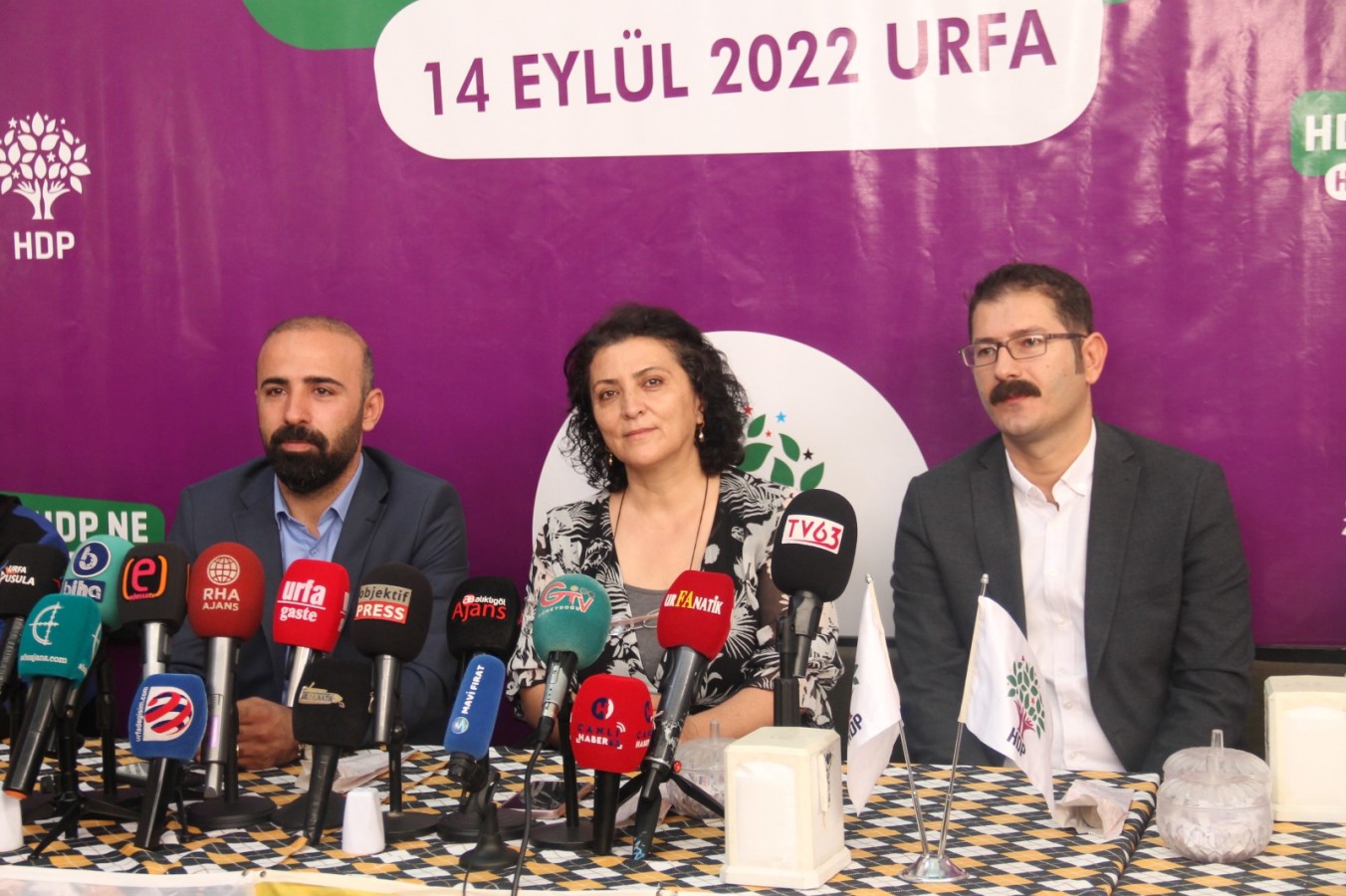 HDP Urfa İl Teşkilatı basınla buluştu!;