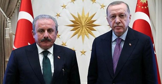 Meclis Başkanı Şentop'tan Erdoğan'ın adaylığına ilişkin açıklama;